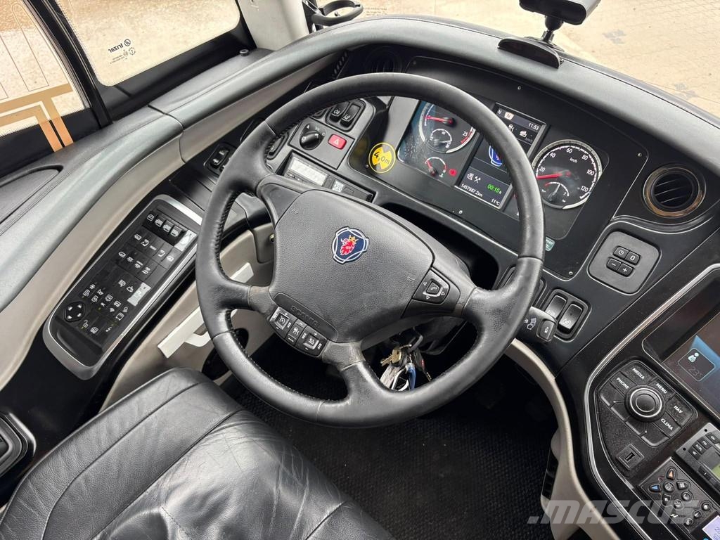 Scania K 450 Irizar i8 6x2*4 AC / AUXILIARY HEATING / TV 観光バス