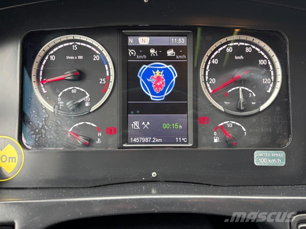Scania K 450 Irizar i8 6x2*4 AC / AUXILIARY HEATING / TV 観光バス