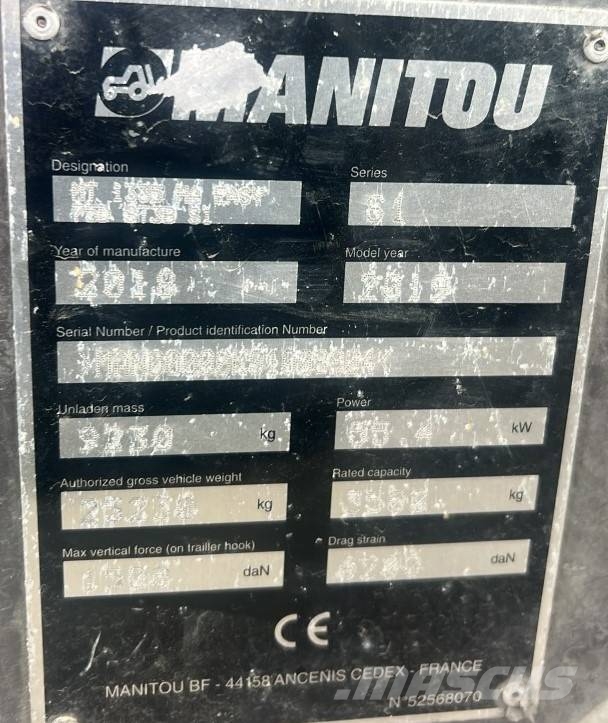 Manitou 1335 مناولات متداخلة