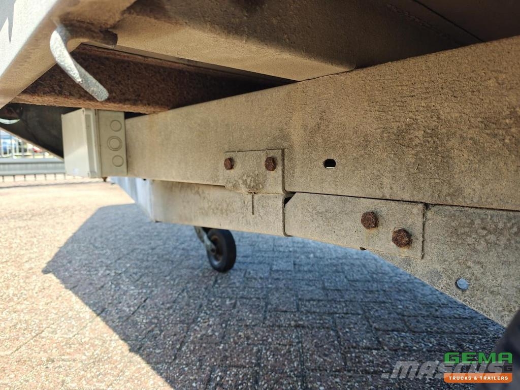 Saris P2000 2-Axle Trailer - Curtain Box 3.6m - Galvaniz Prikolica s ponjavo