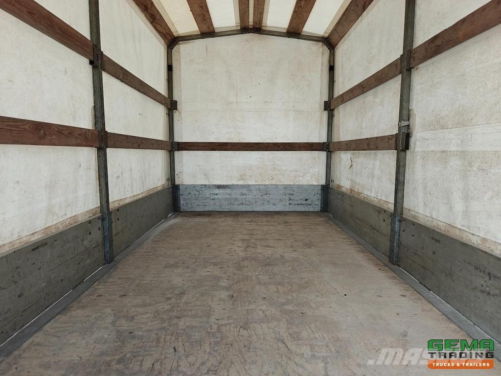 Saris P2000 2-Axle Trailer - Curtain Box 3.6m - Galvaniz Prikolica s ponjavo
