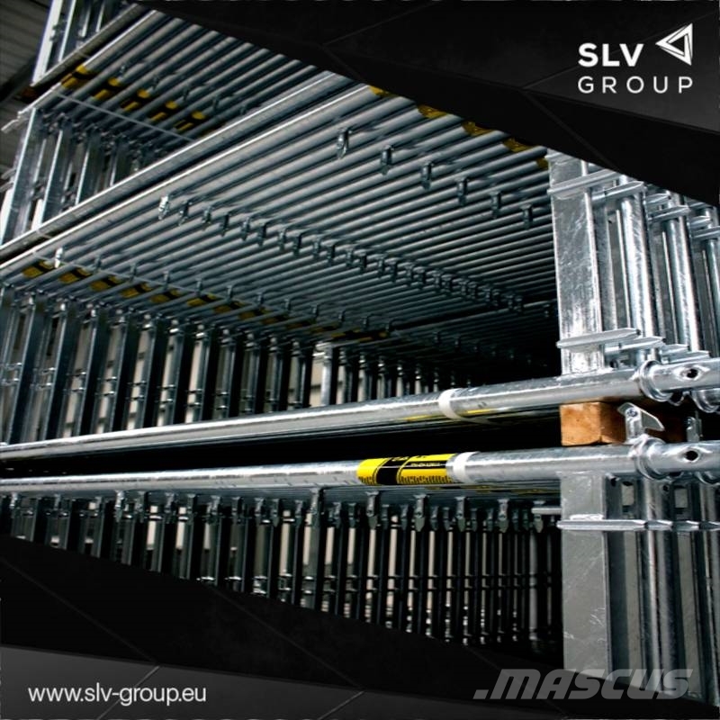  Slv 70,  1500m2  Steel Scaffolding Gerüst Neu Telineet ja lisäosat