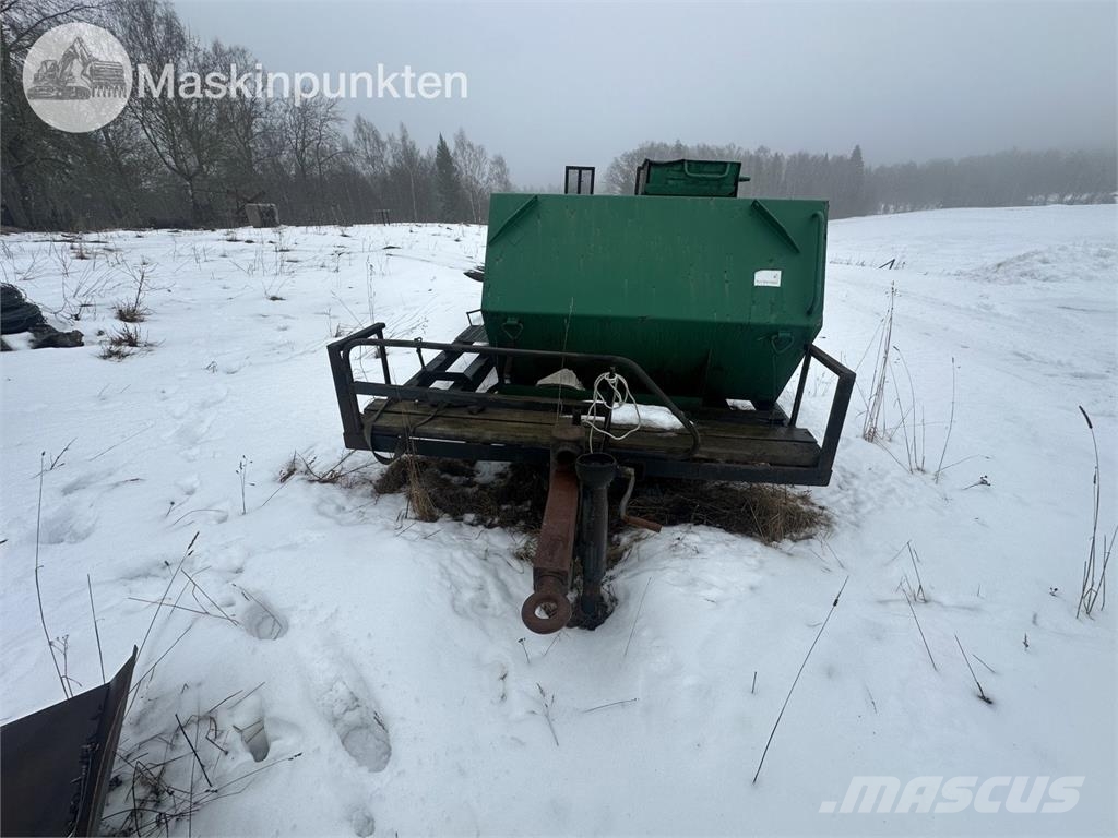  Tankvagn Med ramper Tankanhänger