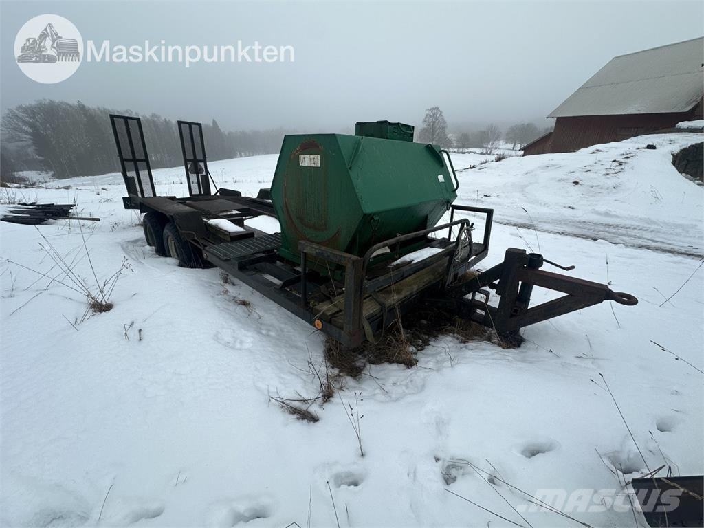  Tankvagn Med ramper Tankanhänger