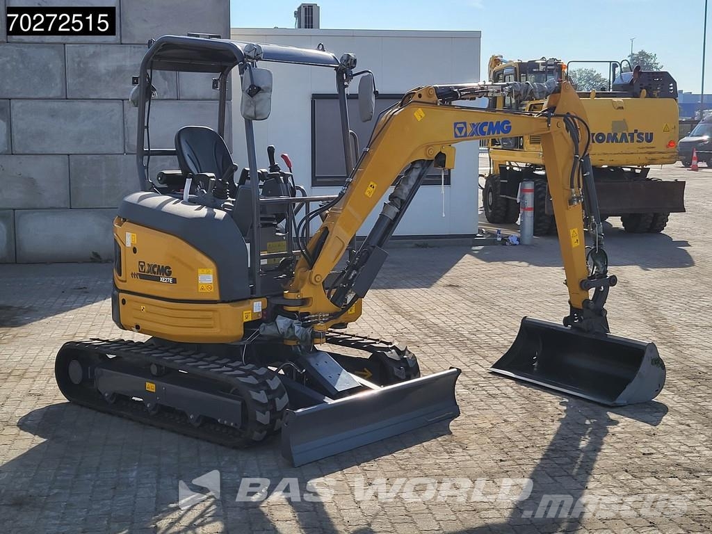 XCMG XE27 E FACTORY WARRANTY - CW / 3 BUCKETS - KUBOTA حفارات صغيرة أقل من 7 طن (حفارات صغيرة)
