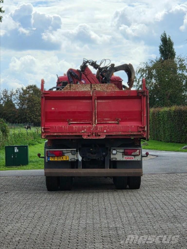 MAN TGS 420 !!6X6!! Z-CRANE TIPPER NL TRUCK TOP!! شاحنات قلابة