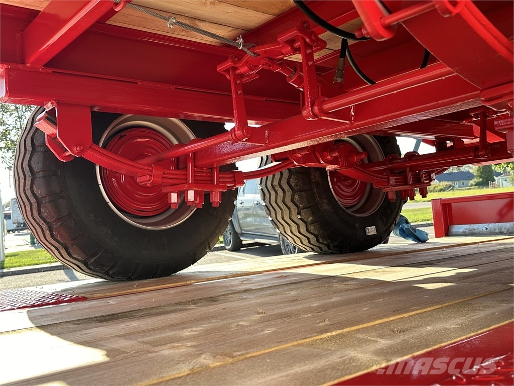 MAC 2 Axlad maskintrailer Góndola de cama rebajada