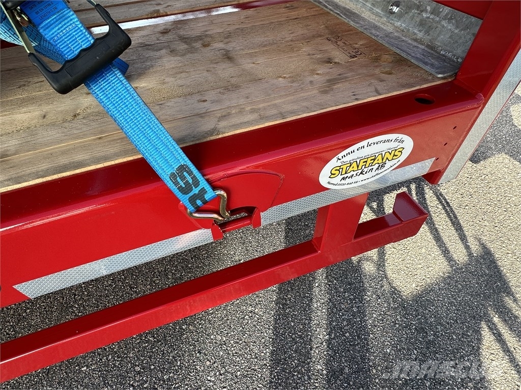 MAC 2 Axlad maskintrailer Góndola de cama rebajada