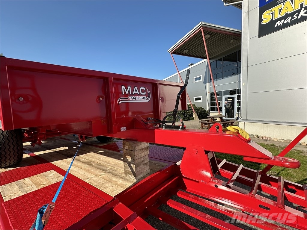 MAC 2 Axlad maskintrailer Góndola de cama rebajada