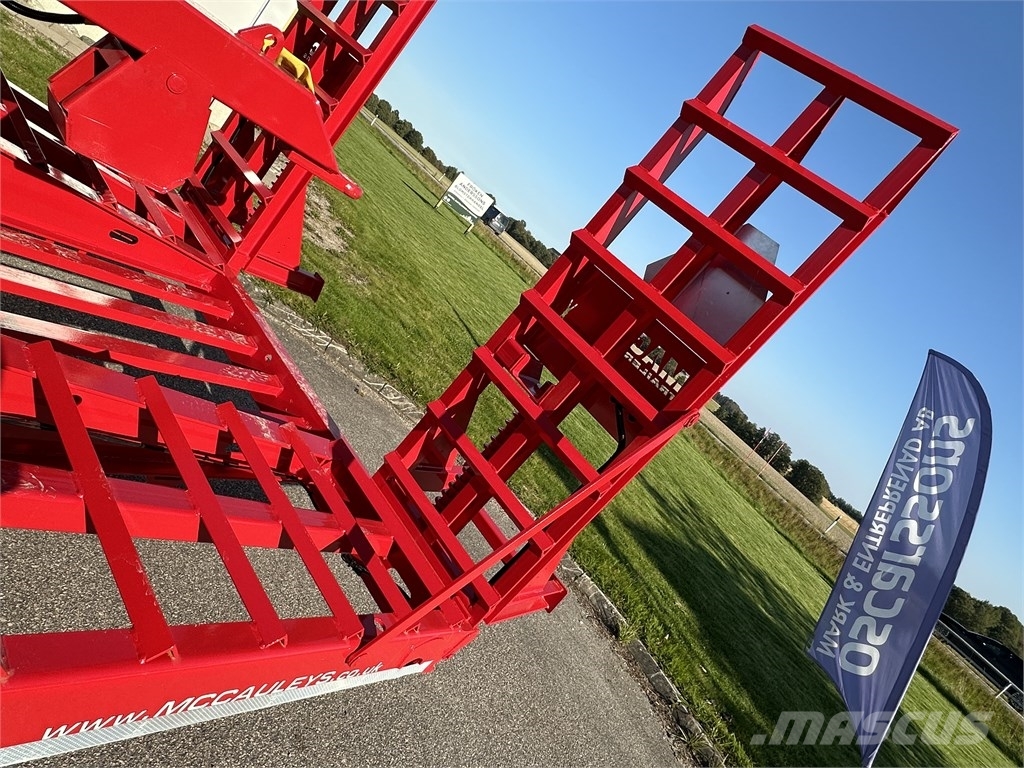MAC 2 Axlad maskintrailer Góndola de cama rebajada