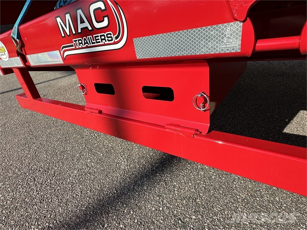 MAC 2 Axlad maskintrailer Góndola de cama rebajada