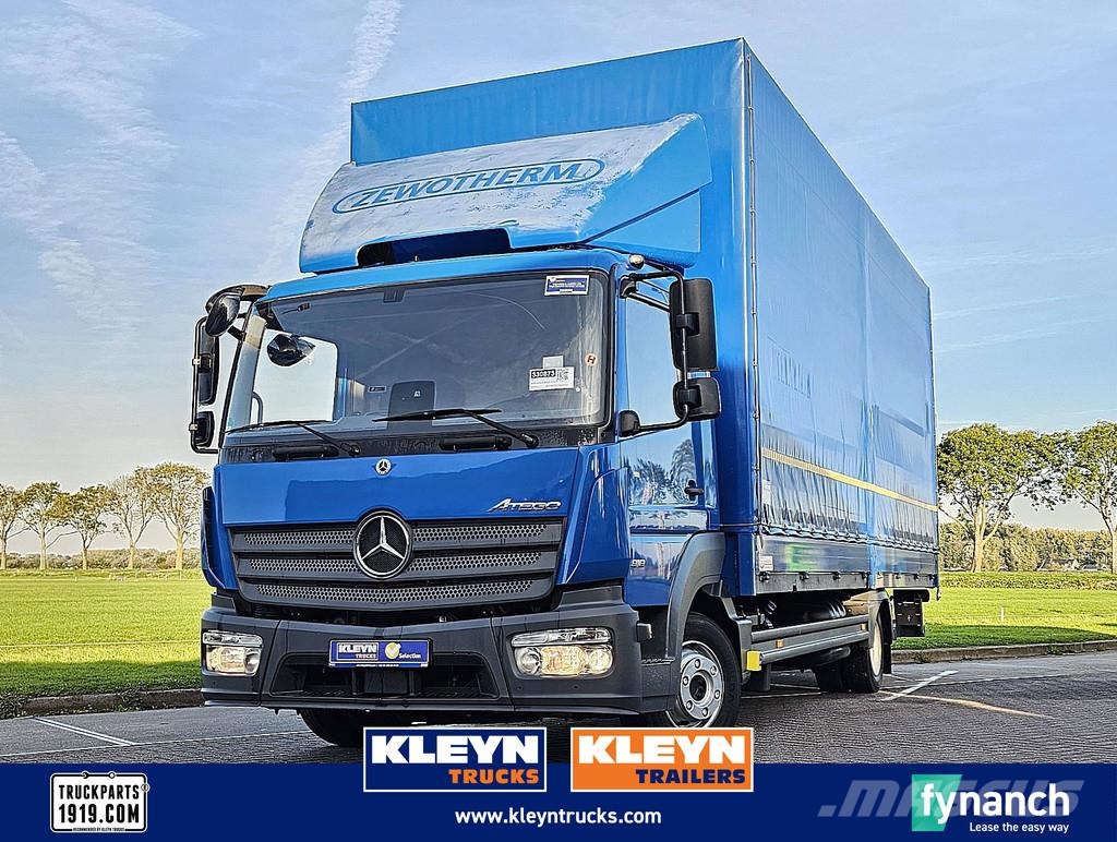 Mercedes-Benz ATEGO 818 AIRCO TAILLIFT Schuifzeilopbouw
