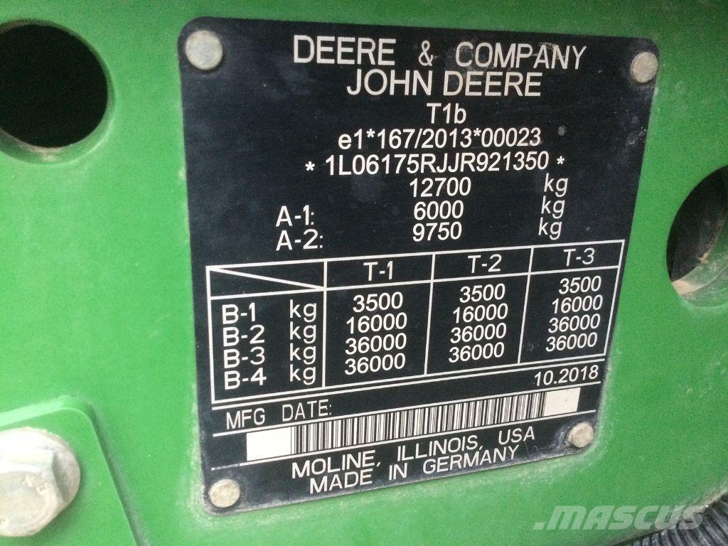 John Deere 6175R Traktori