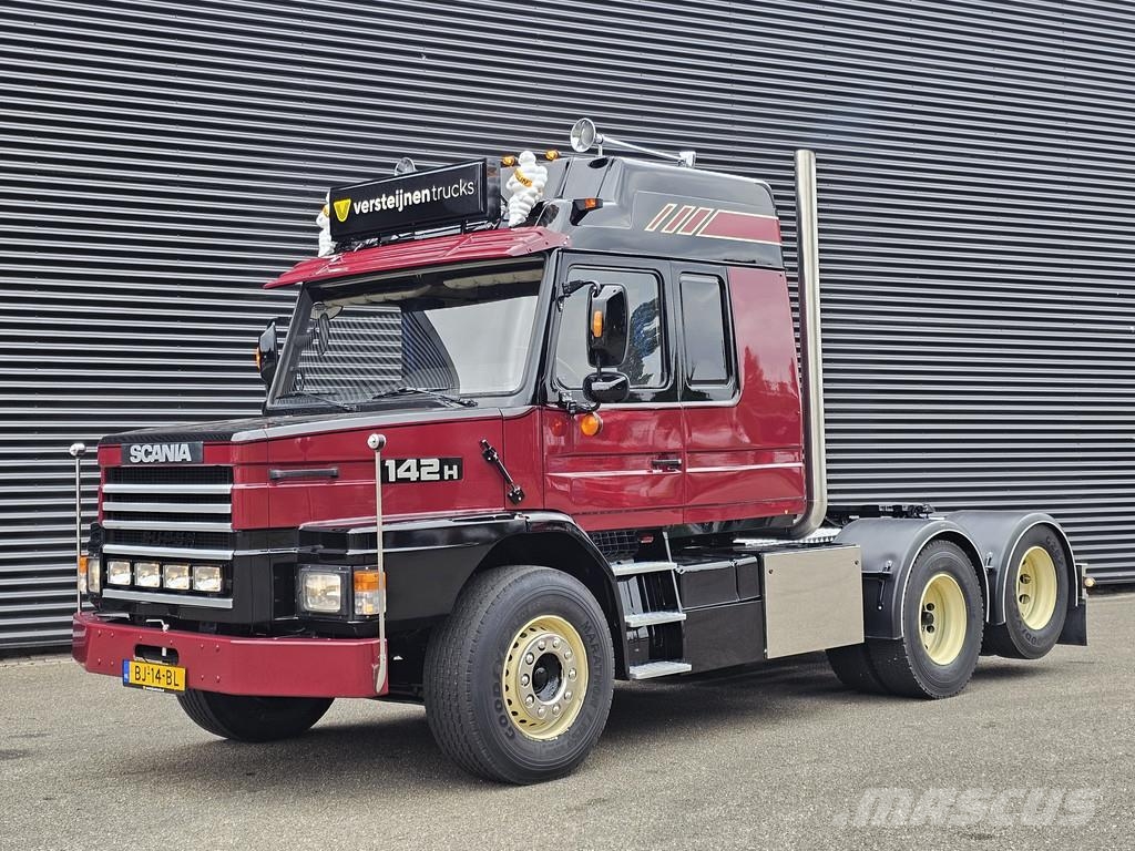 Scania T142.400 V8 / 6x2 BOOGIE / TORPEDO / HAUBER Cavalos mecânicos
