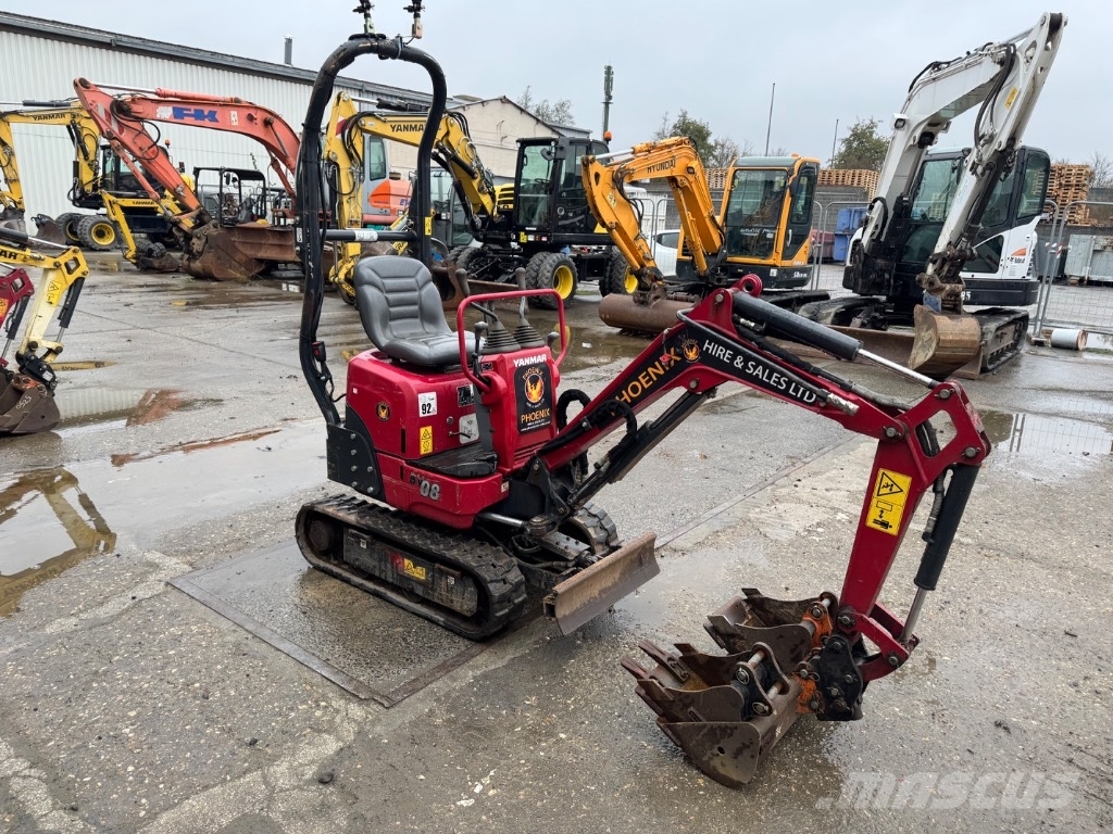 Yanmar SV08 (1E005) *SOLD/VENDUE ミニ油圧ショベル 7t以下(ミニユンボ・ミニディガー)