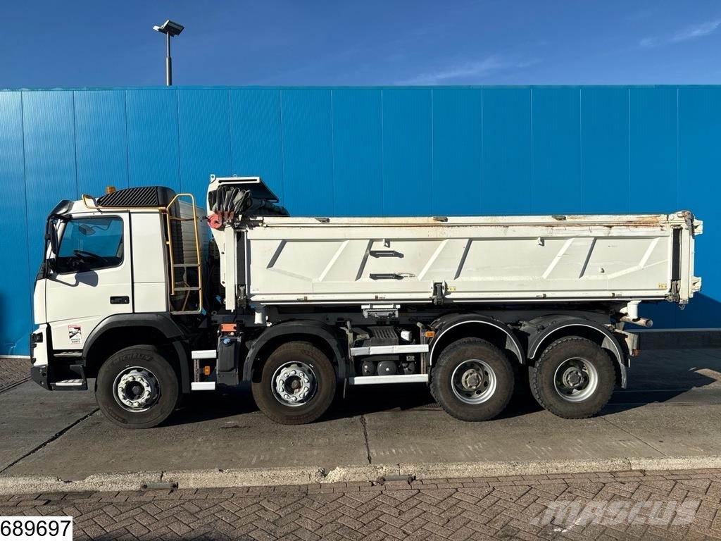 Volvo FMX 420 8x4, EURO 6, Steel spring suspension Kipper