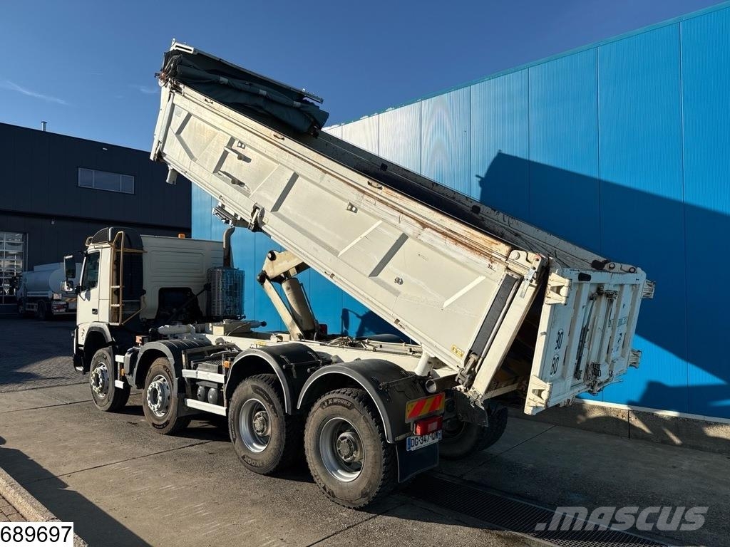 Volvo FMX 420 8x4, EURO 6, Steel spring suspension Kipper