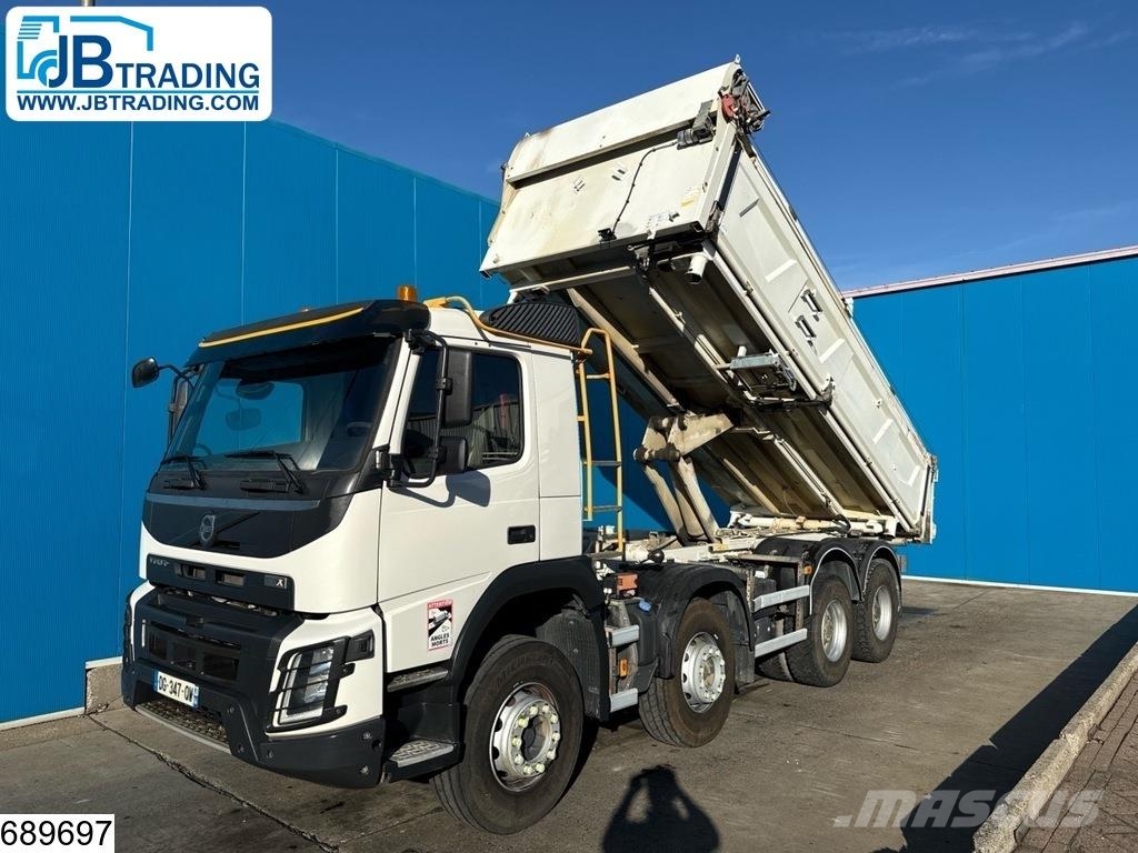 Volvo FMX 420 8x4, EURO 6, Steel spring suspension Kipper