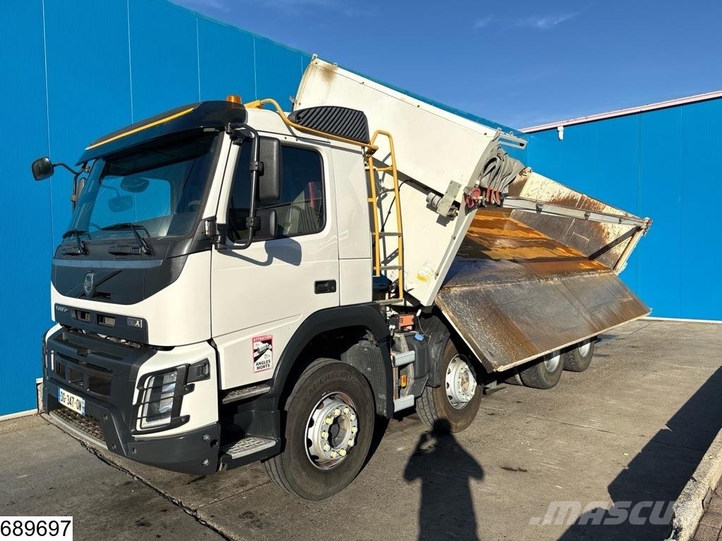 Volvo FMX 420 8x4, EURO 6, Steel spring suspension Kipper