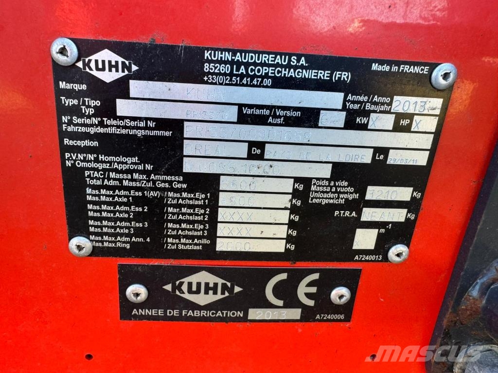 Kuhn Primor5570 Trinciatrici, tagliatrici e srotolatrici per balle