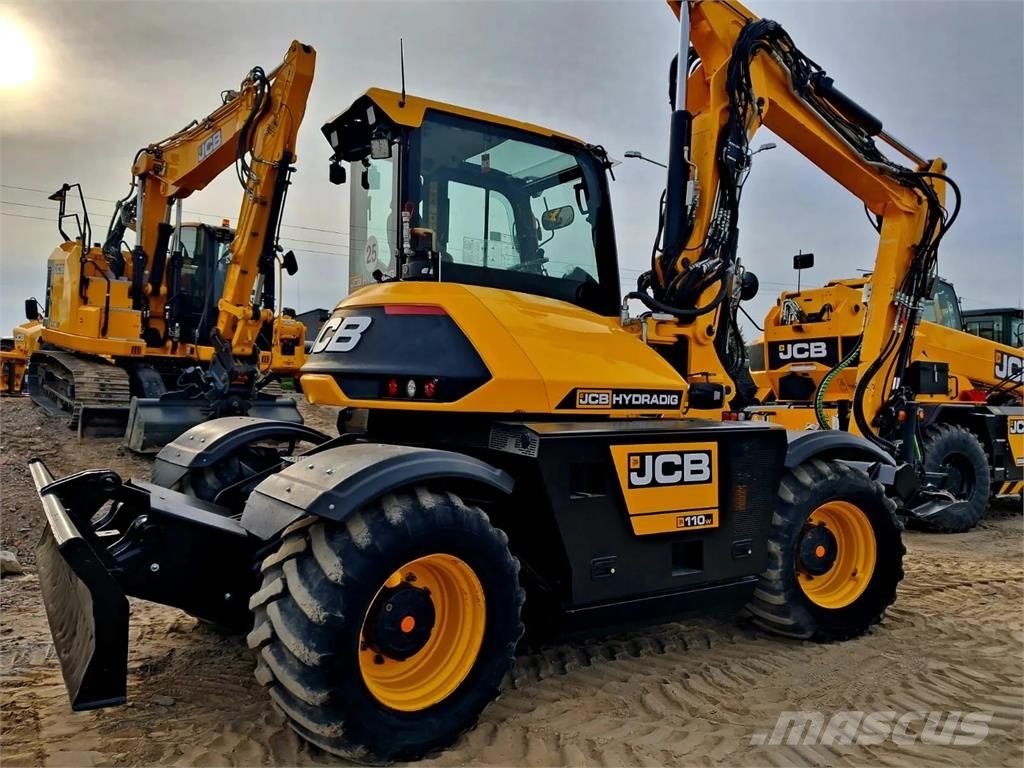 JCB Hydradig 110W Pyöräkaivukoneet