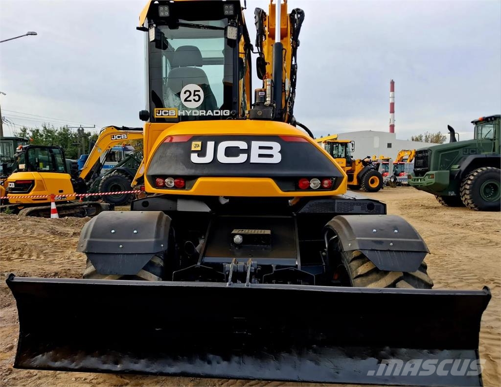 JCB Hydradig 110W Pyöräkaivukoneet