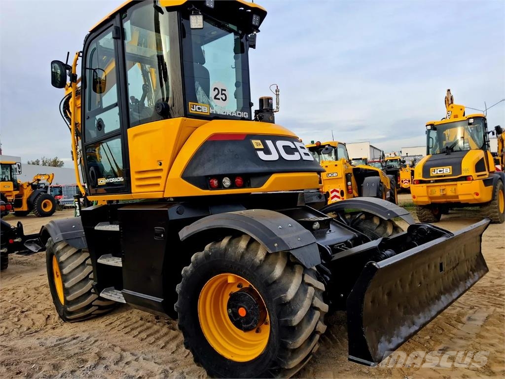 JCB Hydradig 110W Pyöräkaivukoneet