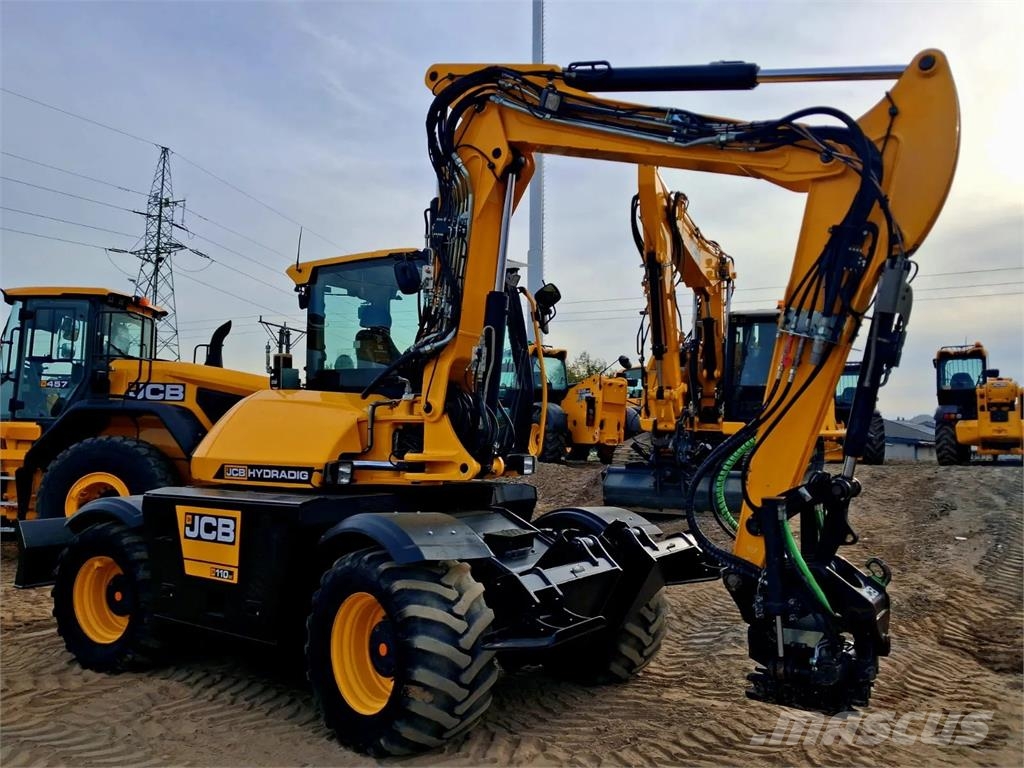 JCB Hydradig 110W Pyöräkaivukoneet