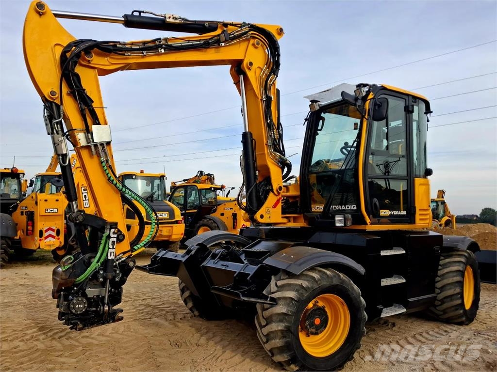 JCB Hydradig 110W Pyöräkaivukoneet