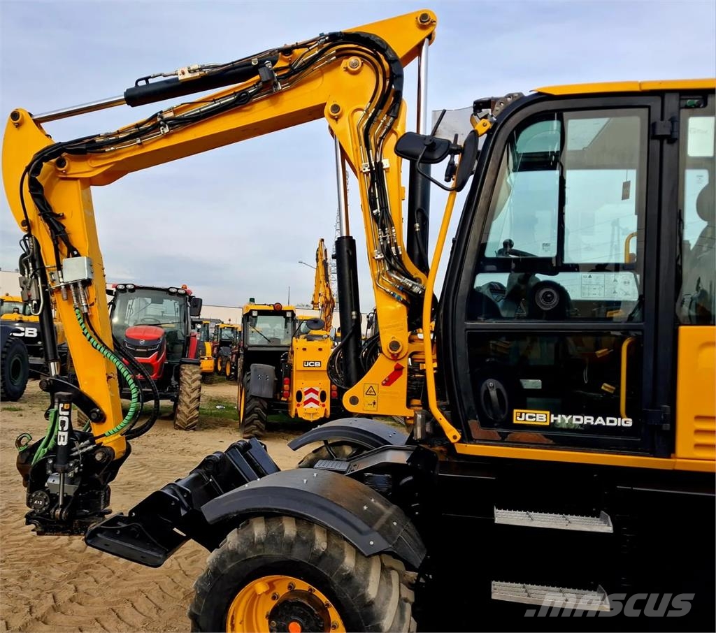 JCB Hydradig 110W Pyöräkaivukoneet