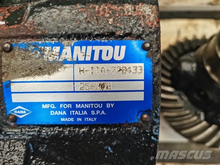 Manitou MT 1740 {Spicer 11X35} differential Eixos