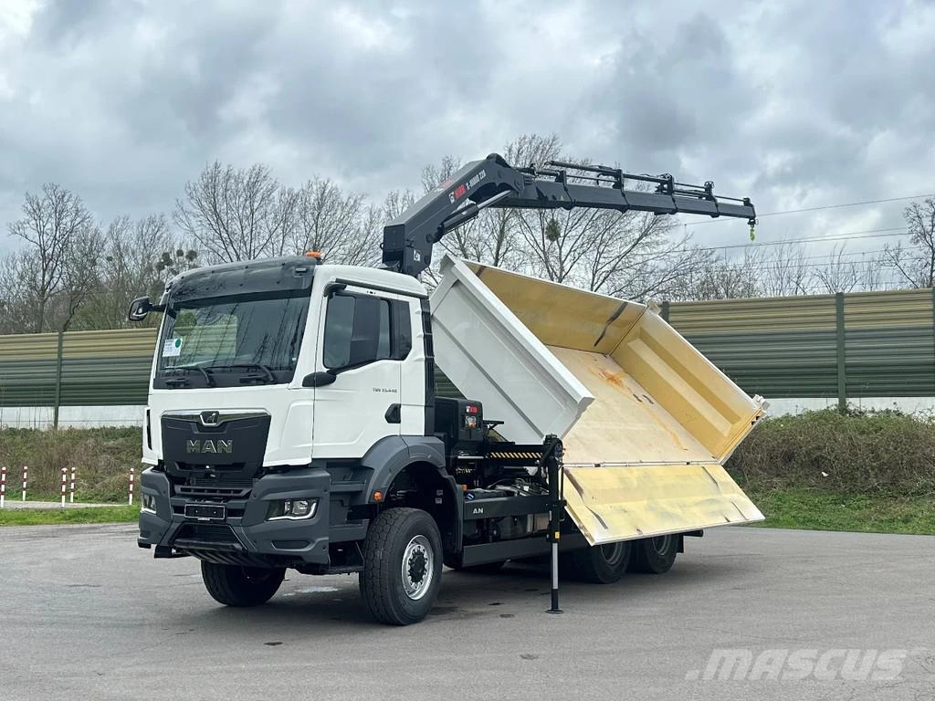 MAN TGS 33.440 MAN TGS 33.440 6x6 /3-Seiten- Kipper / Tipper trucks