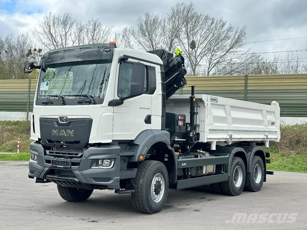 MAN TGS 33.440 MAN TGS 33.440 6x6 /3-Seiten- Kipper / Tipper trucks