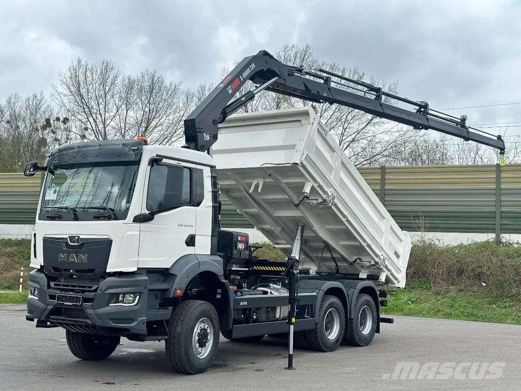 MAN TGS 33.440 MAN TGS 33.440 6x6 /3-Seiten- Kipper / Tipper trucks