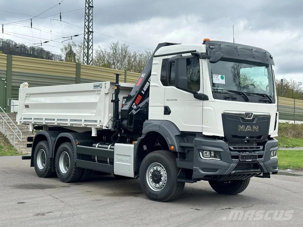 MAN TGS 33.440 MAN TGS 33.440 6x6 /3-Seiten- Kipper / Tipper trucks