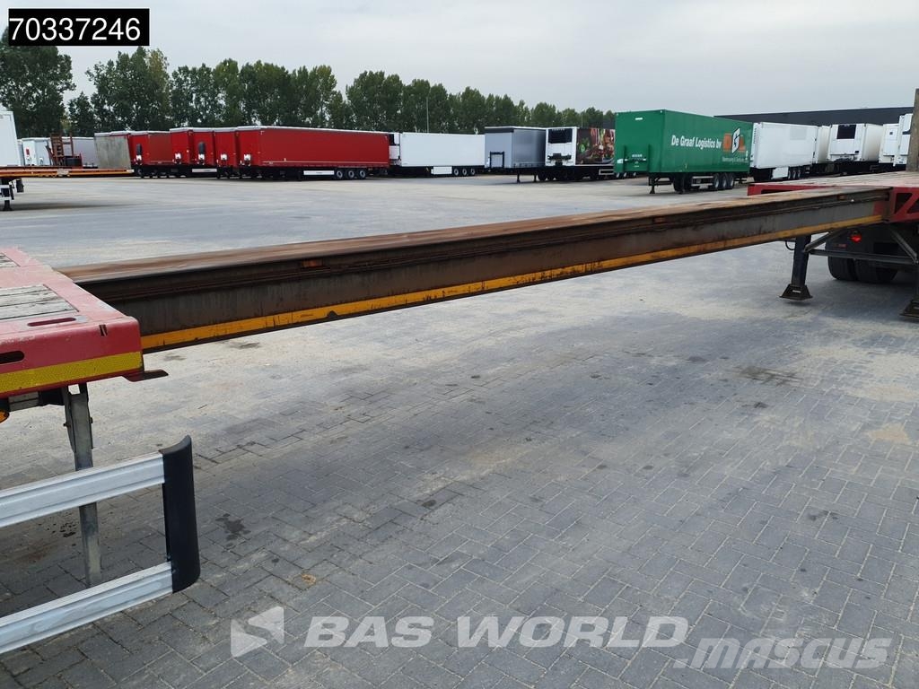 Faymonville F-S43-1AAF 3 axles Extendable Steering Axle SAF MO Planhengere semi