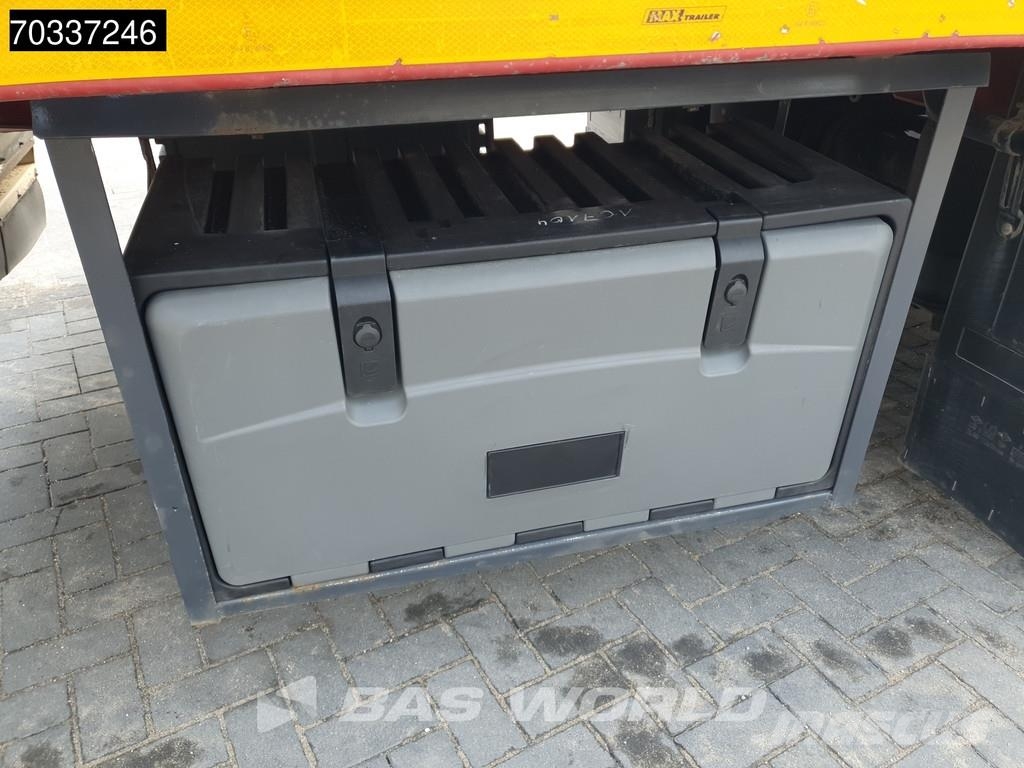 Faymonville F-S43-1AAF 3 axles Extendable Lift + Steering Axle Platós / Ponyvás félpótkocsik