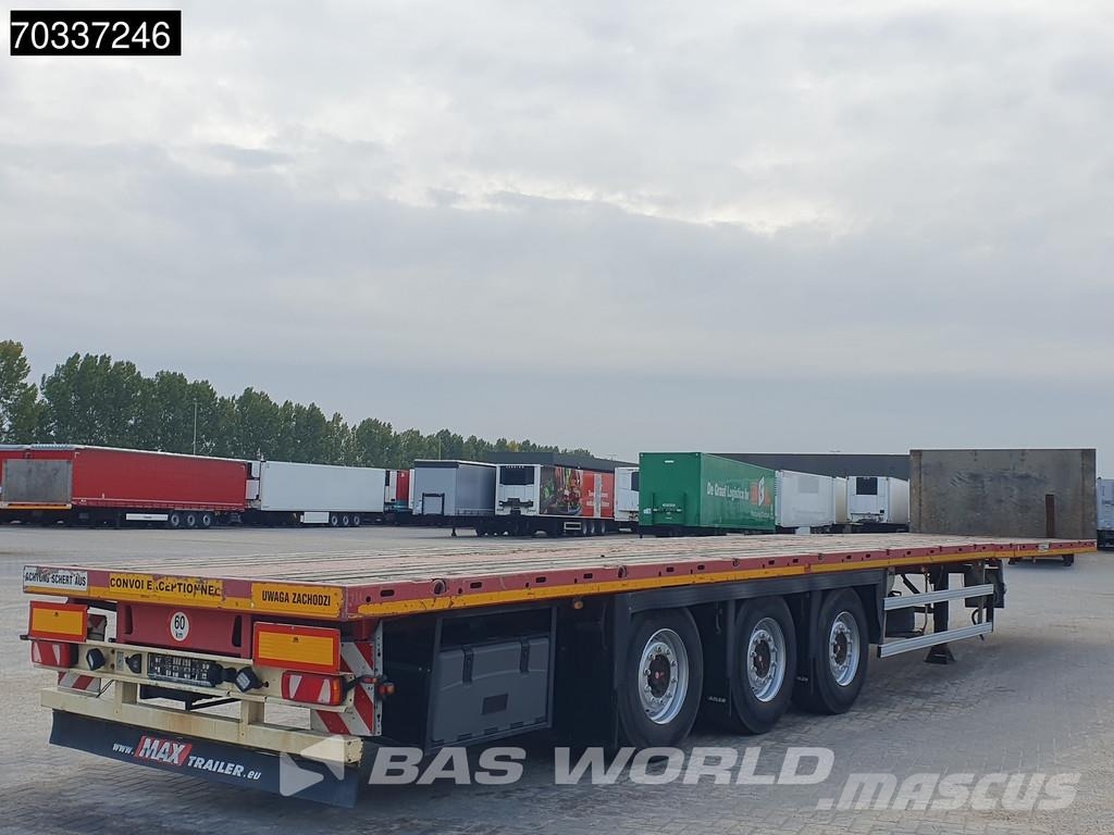 Faymonville F-S43-1AAF 3 axles Extendable Lift + Steering Axle Semirremolques de plataformas planas/laterales abatibles