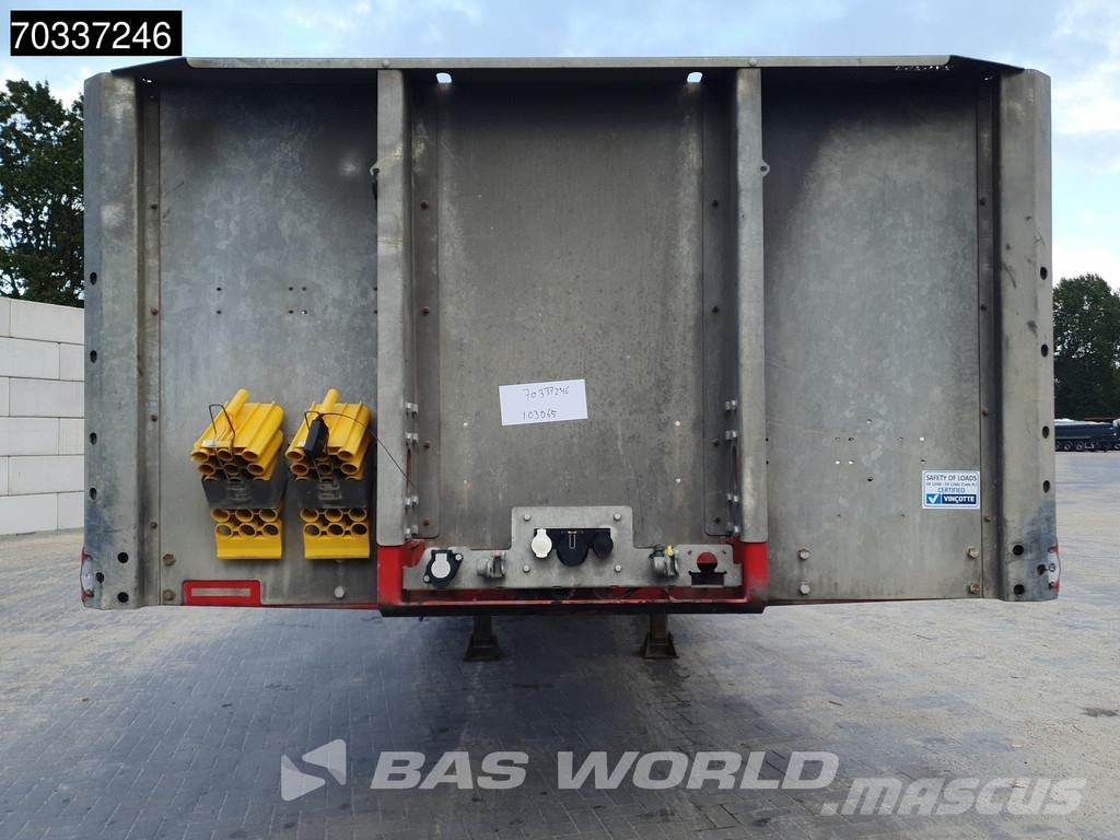 Faymonville F-S43-1AAF 3 axles Extendable Lift + Steering Axle Platós / Ponyvás félpótkocsik