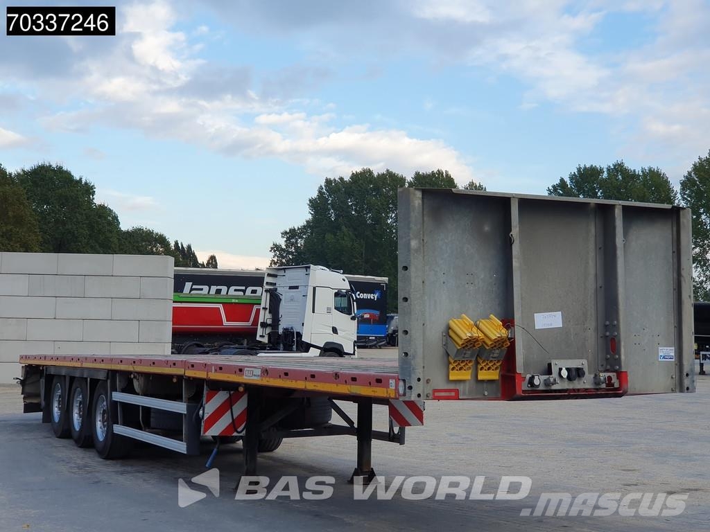 Faymonville F-S43-1AAF 3 axles Extendable Lift + Steering Axle Platós / Ponyvás félpótkocsik