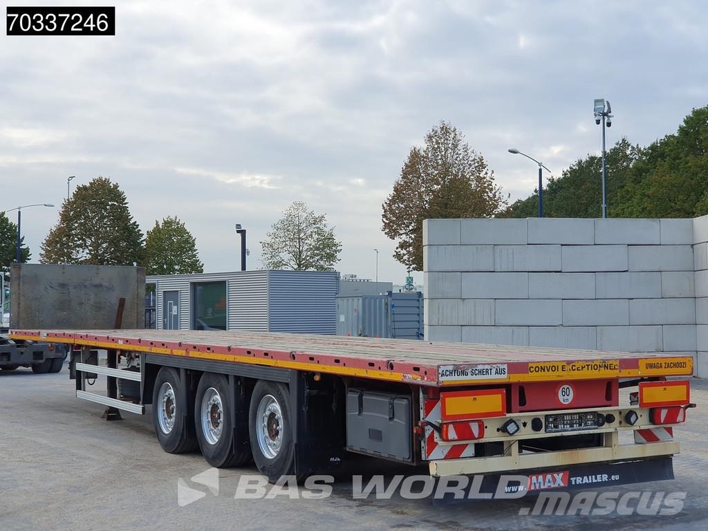 Faymonville F-S43-1AAF 3 axles Extendable Lift + Steering Axle Platós / Ponyvás félpótkocsik