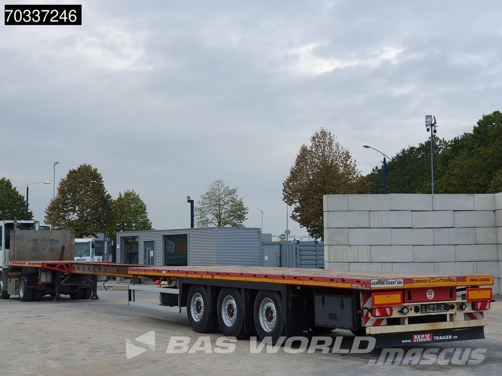 Faymonville F-S43-1AAF 3 axles Extendable Lift + Steering Axle Platós / Ponyvás félpótkocsik
