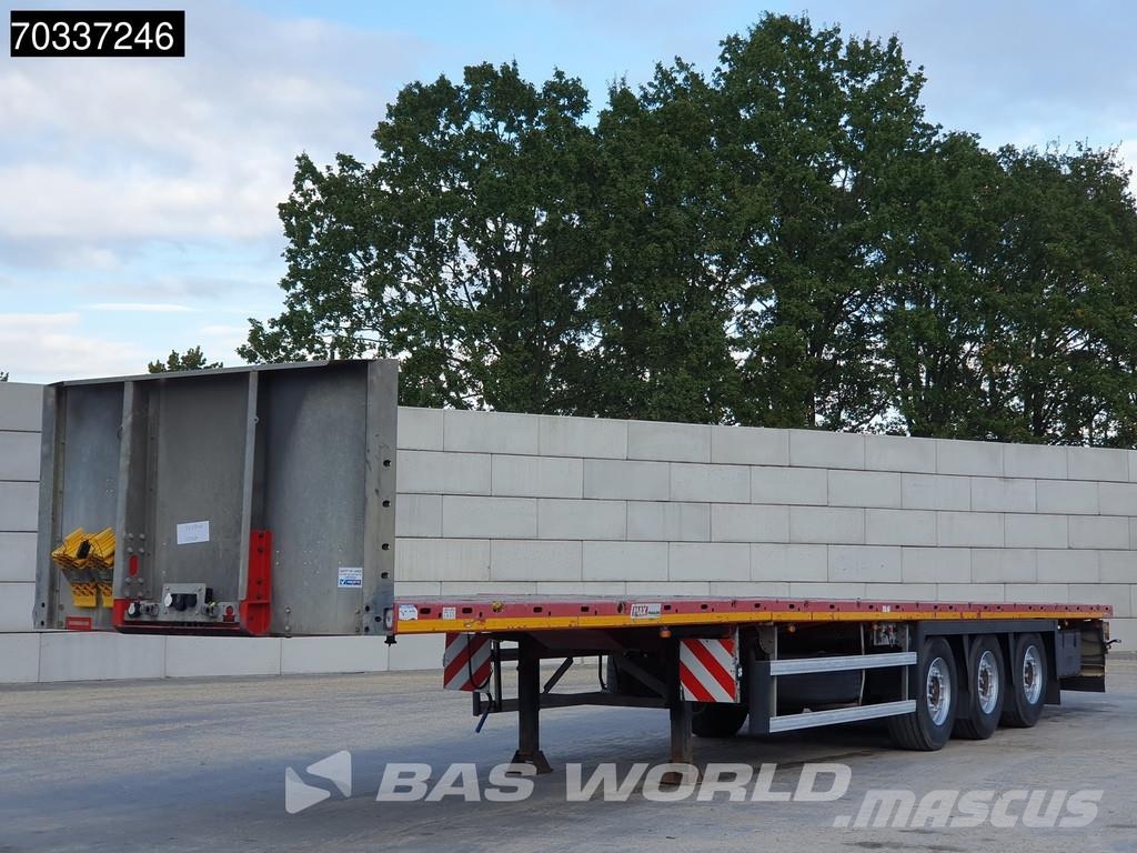 Faymonville F-S43-1AAF 3 axles Extendable Lift + Steering Axle Platós / Ponyvás félpótkocsik