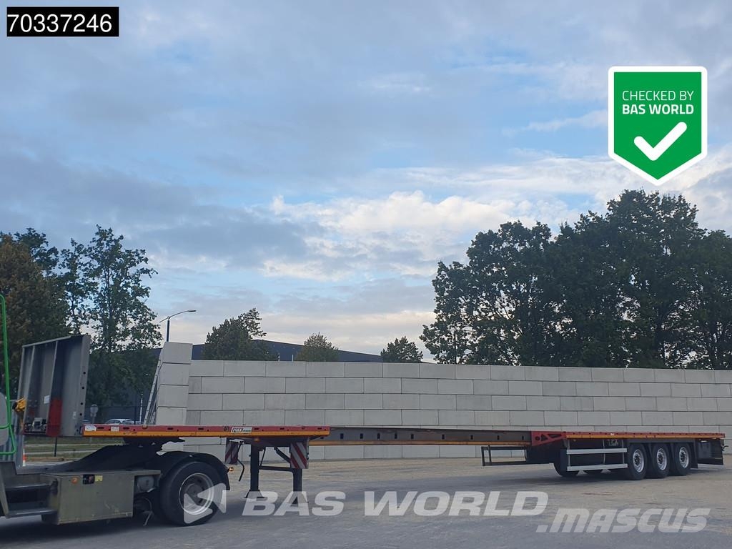 Faymonville F-S43-1AAF 3 axles Extendable Lift + Steering Axle Semirremolques de plataformas planas/laterales abatibles