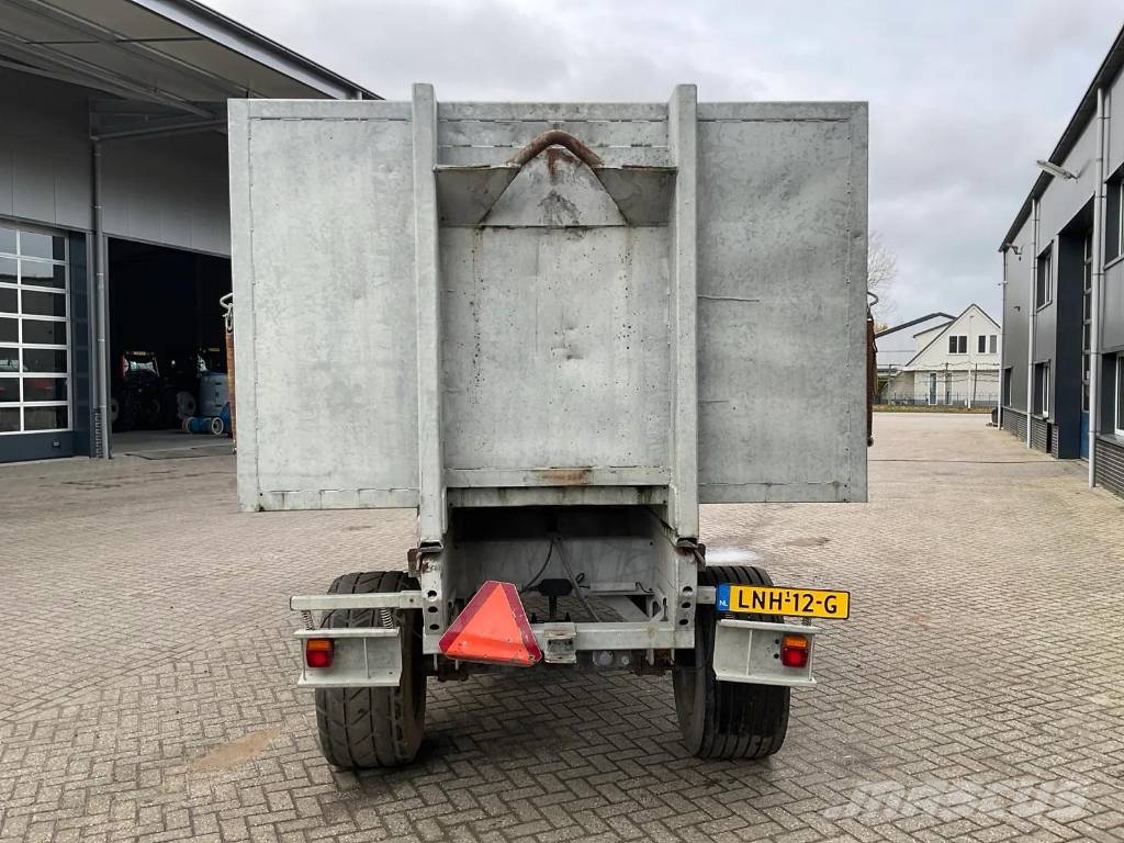  Mulder Wagenbouw Glas Constructie Containerbak wag Ремаркета с кука