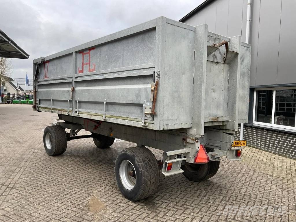  Mulder Wagenbouw Glas Constructie Containerbak wag Ремаркета с кука
