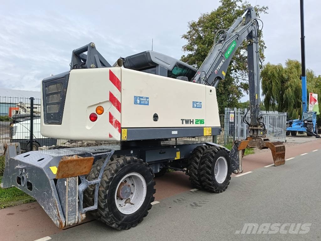 Terex TWH 216 S5 16,5 ton wastehandler overslagkraan Waste / industry handlers