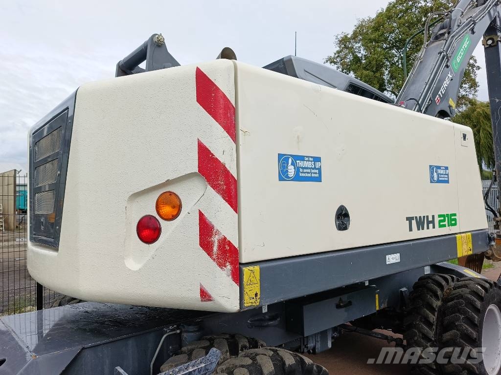 Terex TWH 216 S5 16,5 ton wastehandler overslagkraan Waste / industry handlers
