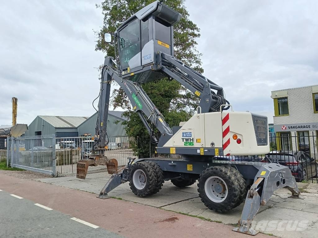 Terex TWH 216 S5 16,5 ton wastehandler overslagkraan Waste / industry handlers