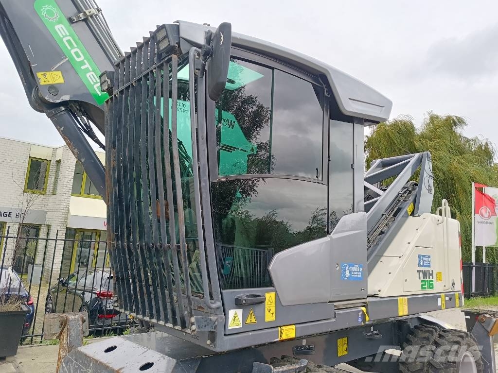 Terex TWH 216 S5 16,5 ton wastehandler overslagkraan Waste / industry handlers